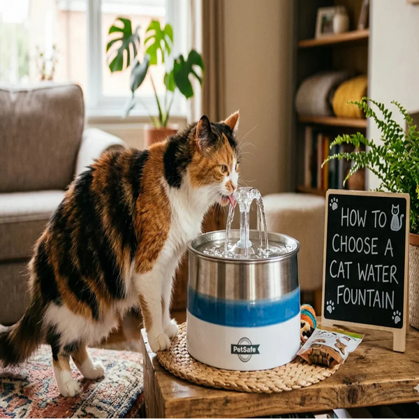 How to choose a cat water fountain