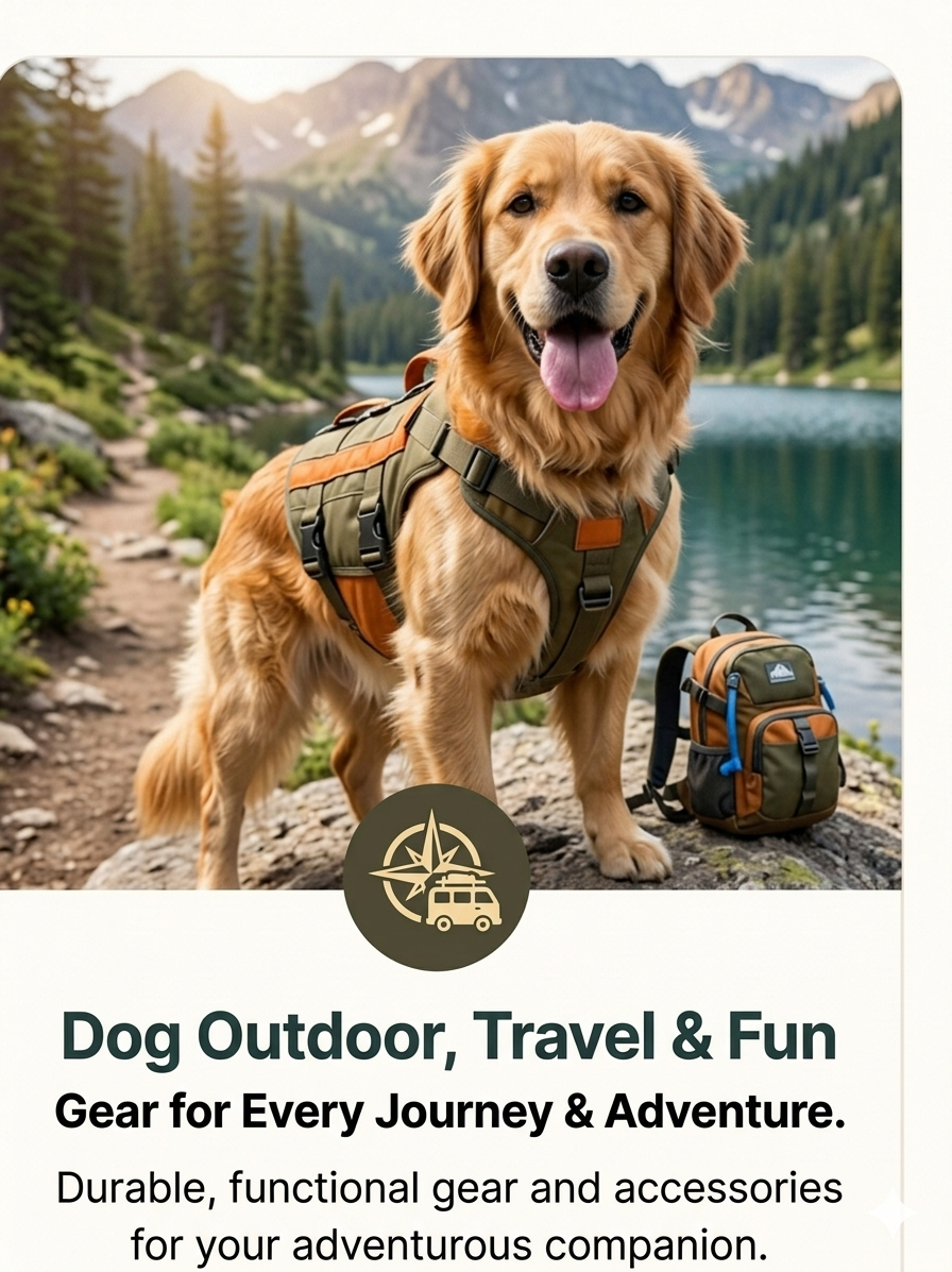Dog Outdoor, Travel & Fun
