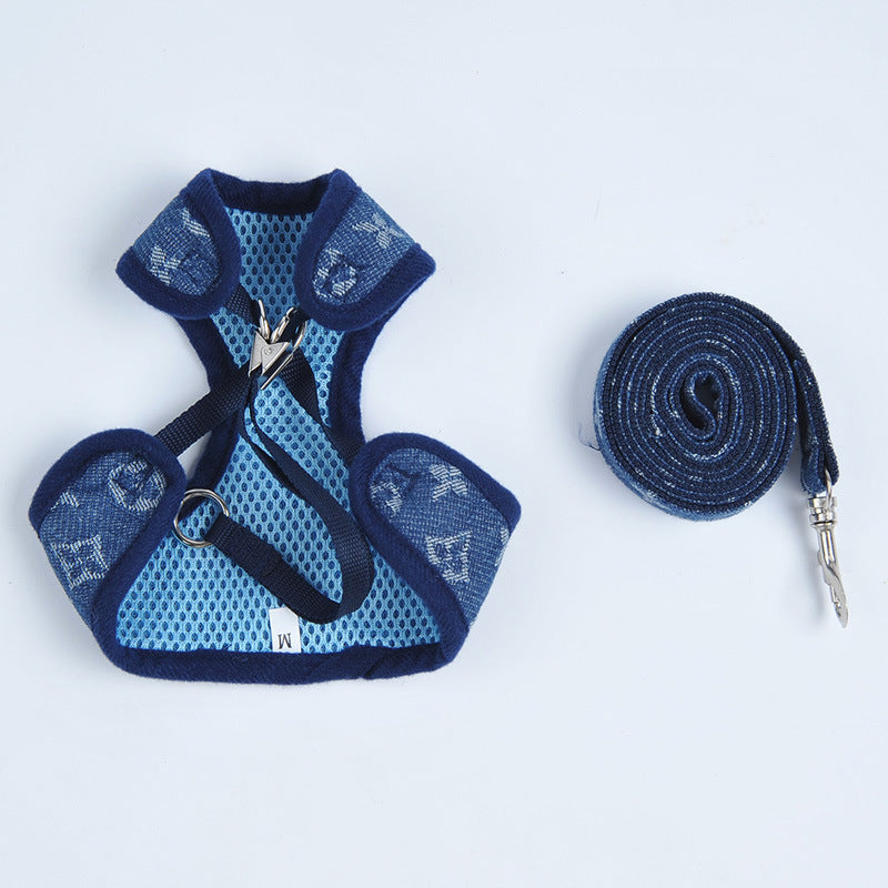 Small pet harness top handle — Pawnests