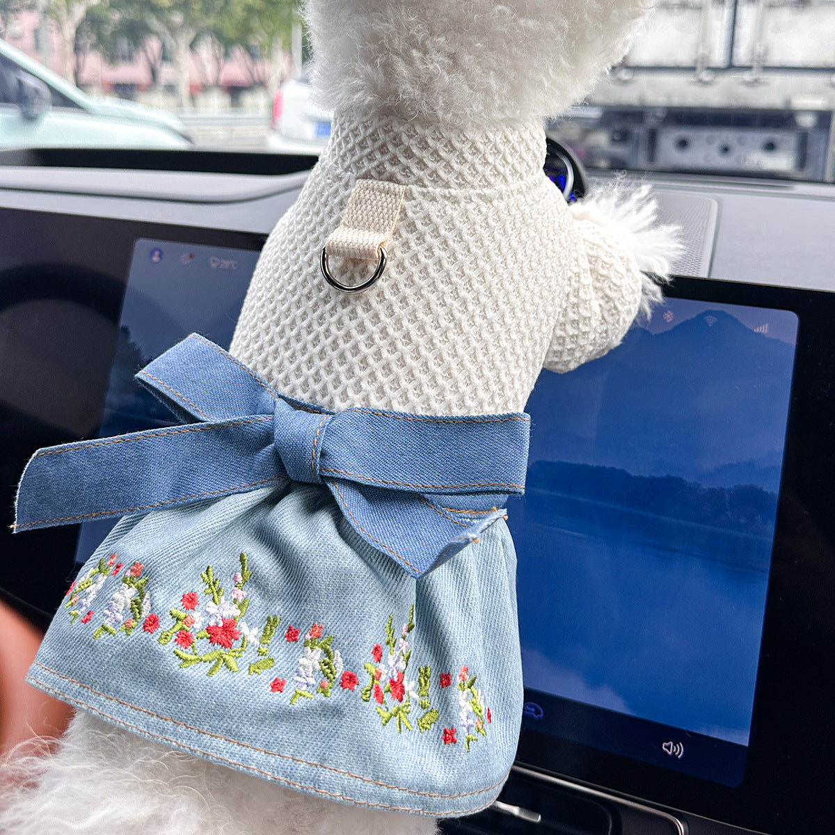 Pet Denim Skirt | Cute Summer Dress for Small Dogs & Cats – product image 37 | Pawnests