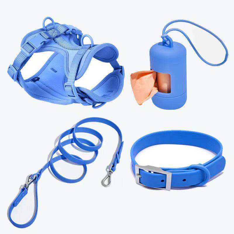 Dog Harness 4-Piece Set | Waterproof PVC Vest, Leash, Collar & Clip – product image 42 | Pawnests