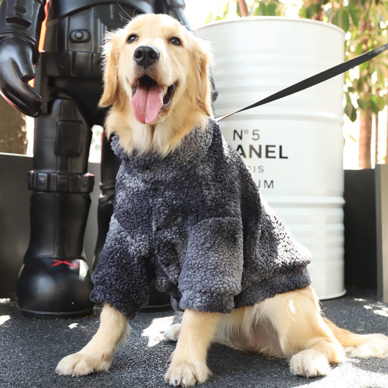 Dog winter jacket insulated material detail — Pawnests