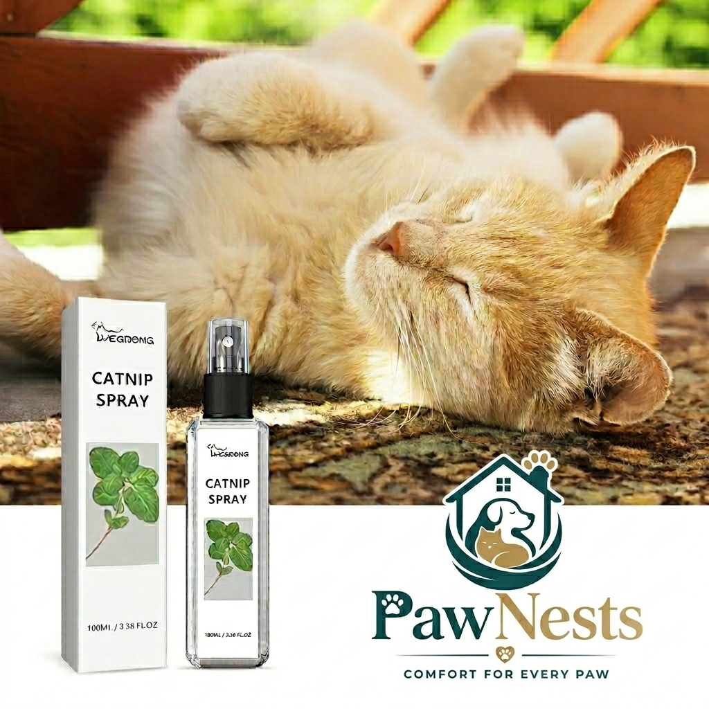 Catnip Spray | Natural Stress Relief & Play Mist for Cats – product image 2 | Pawnests