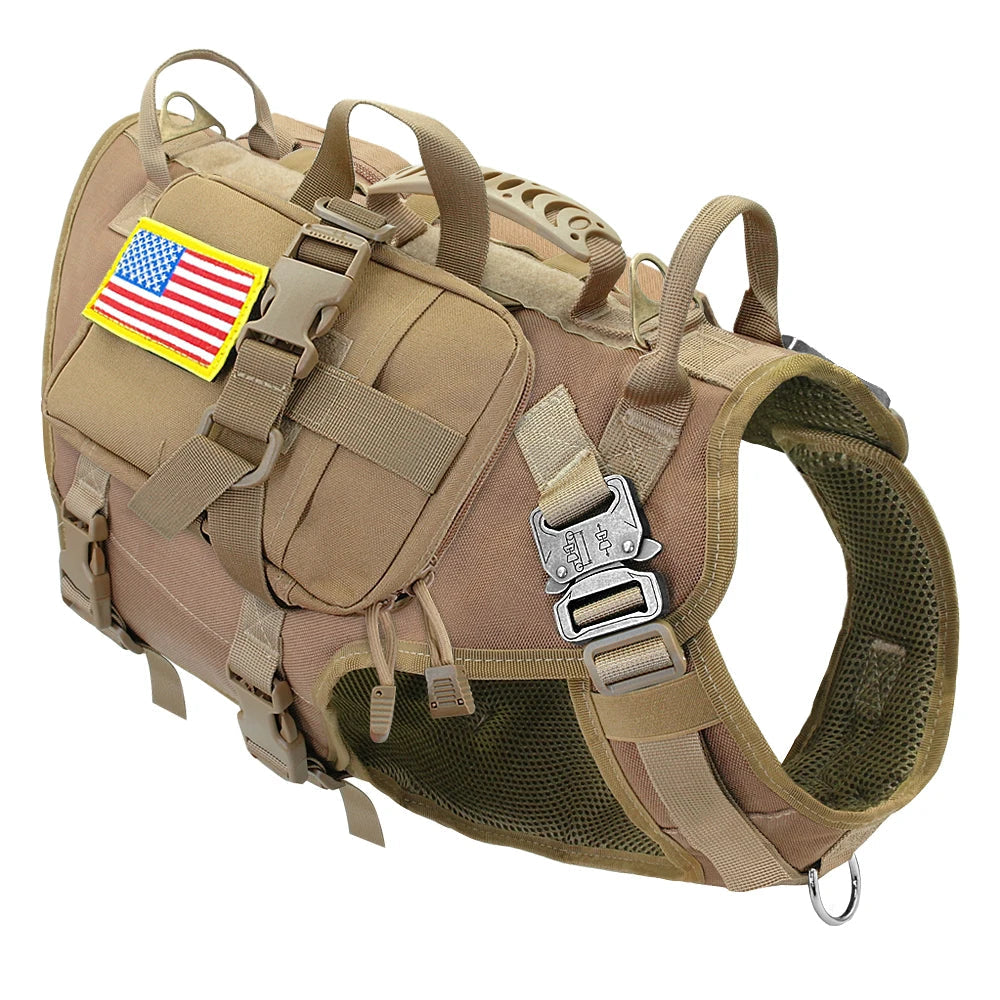 High-Quality Tactical No-Pull Dog Harness Pawnests