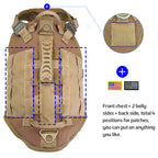 High-Quality Tactical No-Pull Dog Harness Pawnests
