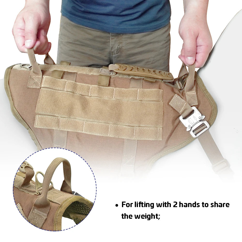 High-Quality Tactical No-Pull Dog Harness Pawnests