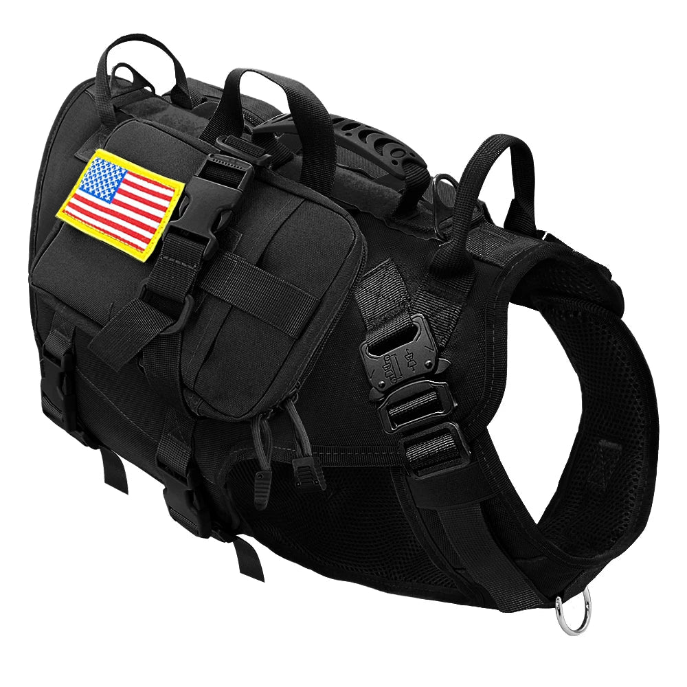 High-Quality Tactical No-Pull Dog Harness Pawnests