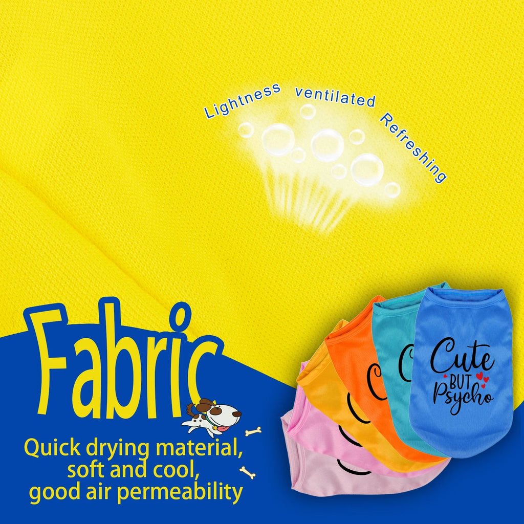 Cute but Psycho - Summer Vest for Dog and cat Pawnests