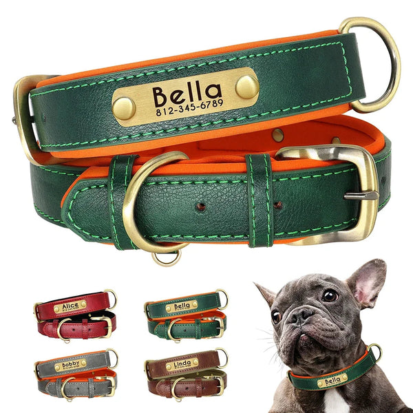PawNests Choice: The Signature Leather Collar Best of Premium Pet Comfort Pawnests