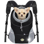 Front-Folded Mesh Pet Travel Backpack Pawnests
