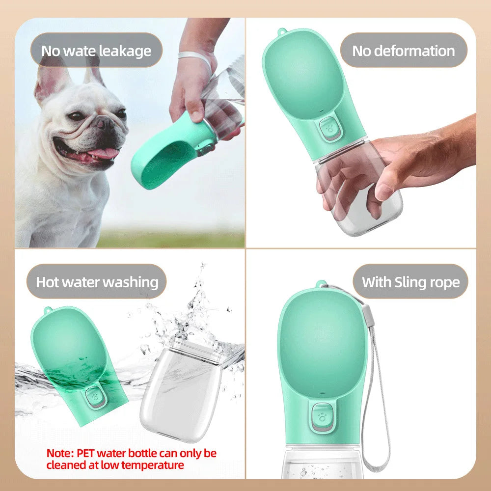 Portable Leakproof Dog Water Bottle Pawnests