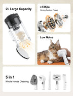 ROJECO 5-in-1 Smart Pet Grooming Vacuum Pawnests