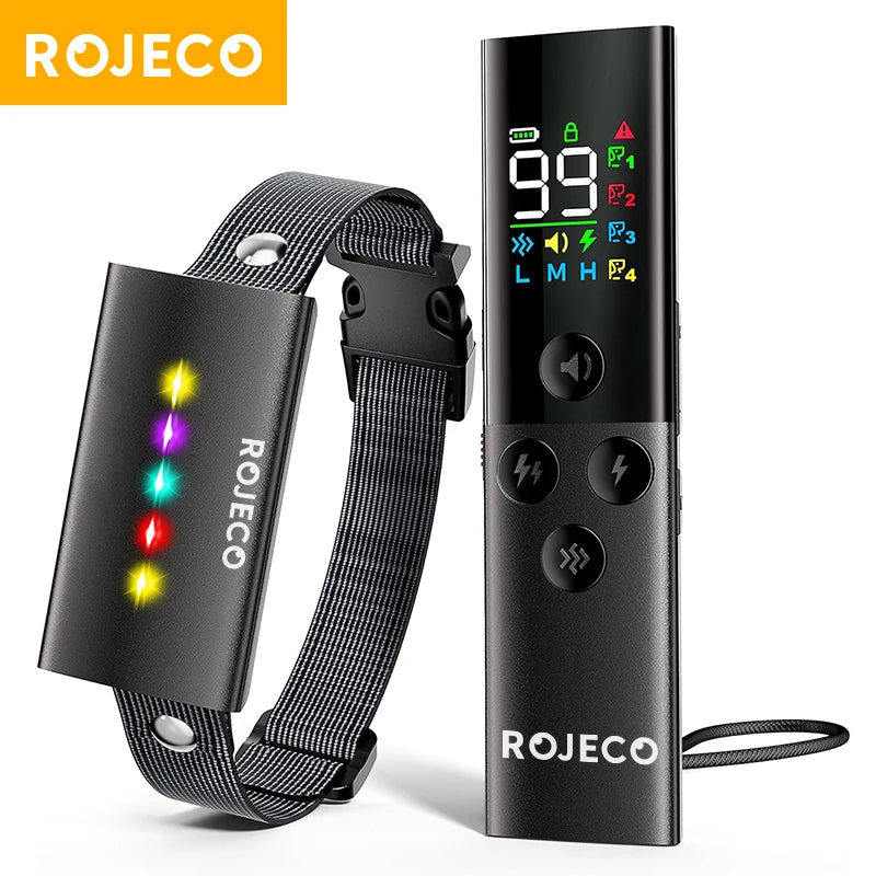 ROJECO Smart Dog Training Collar (1600ft Range & Waterproof) Pawnests