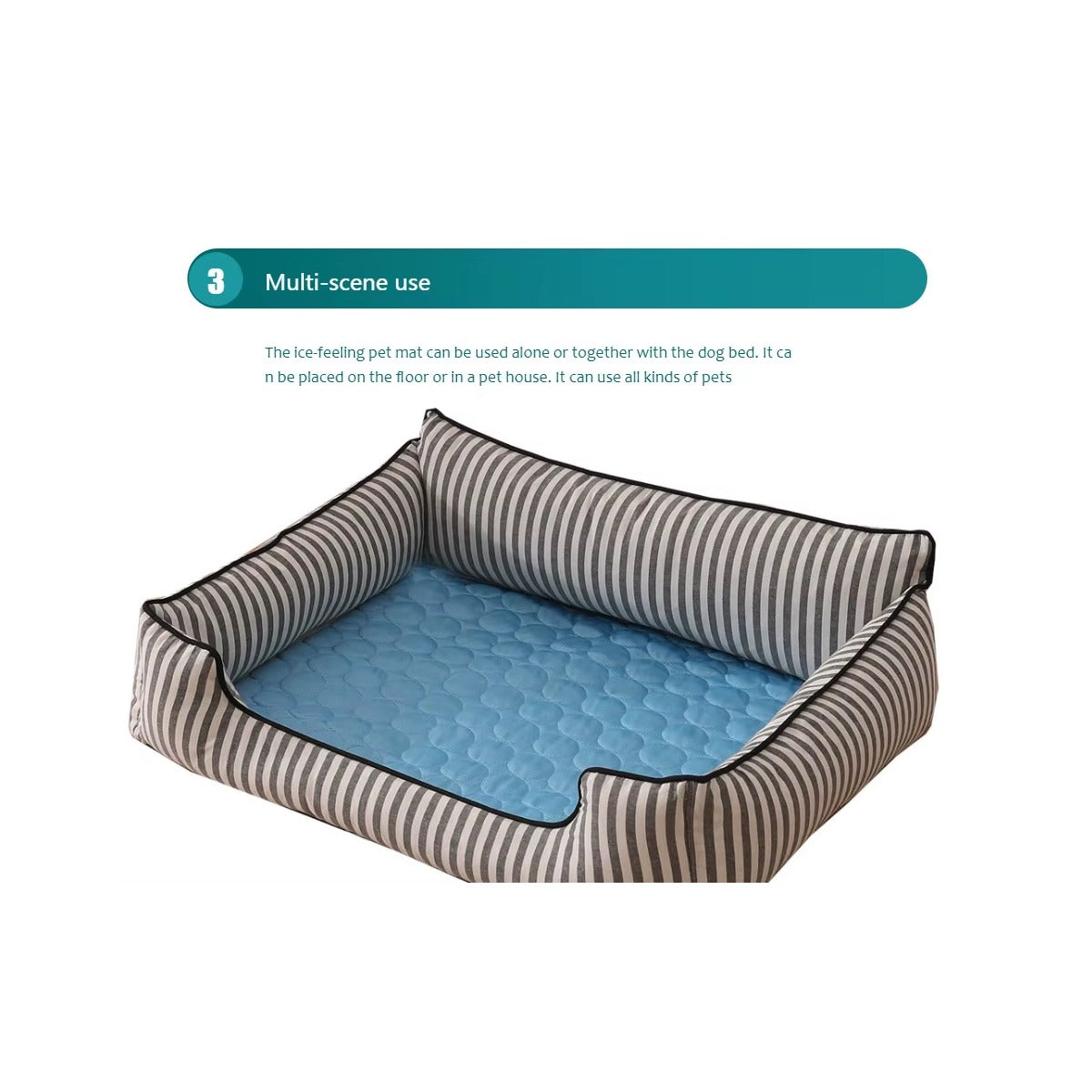Dog cooling mat usage guide — suitable for sofa floor car crate | Pawnests