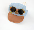 Trendy Pet Sun Hat & Sunglasses Set Pawnests