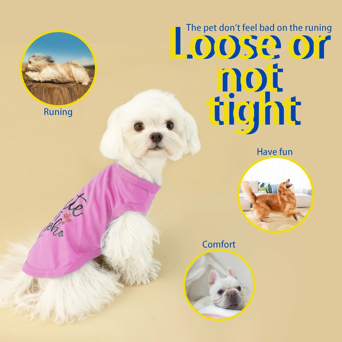 Cute but Psycho - Summer Vest for Dog and cat Pawnests