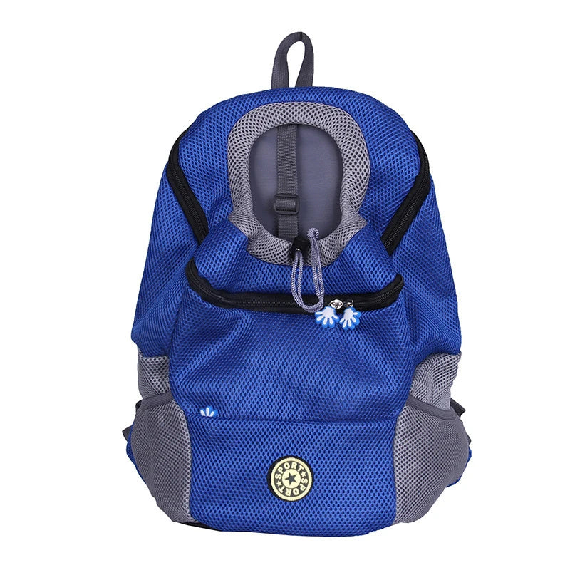 Front-Folded Mesh Pet Travel Backpack Pawnests