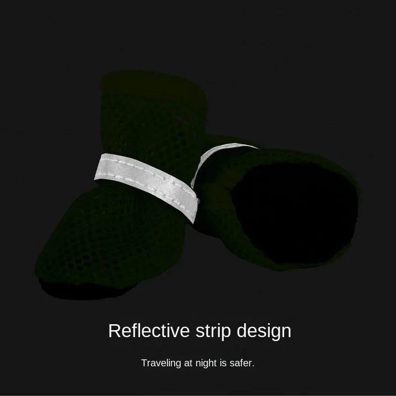 4pc Non-Slip Breathable Dog Boots Pawnests
