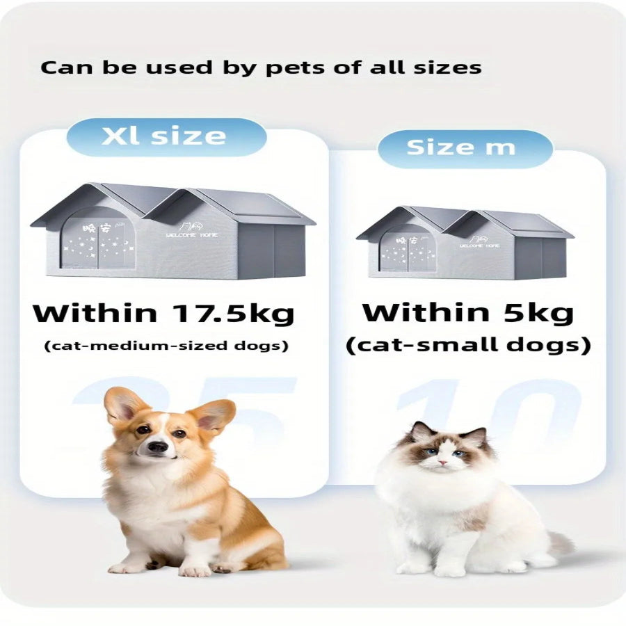 All-Season Pet Cooling Ice House Pawnests