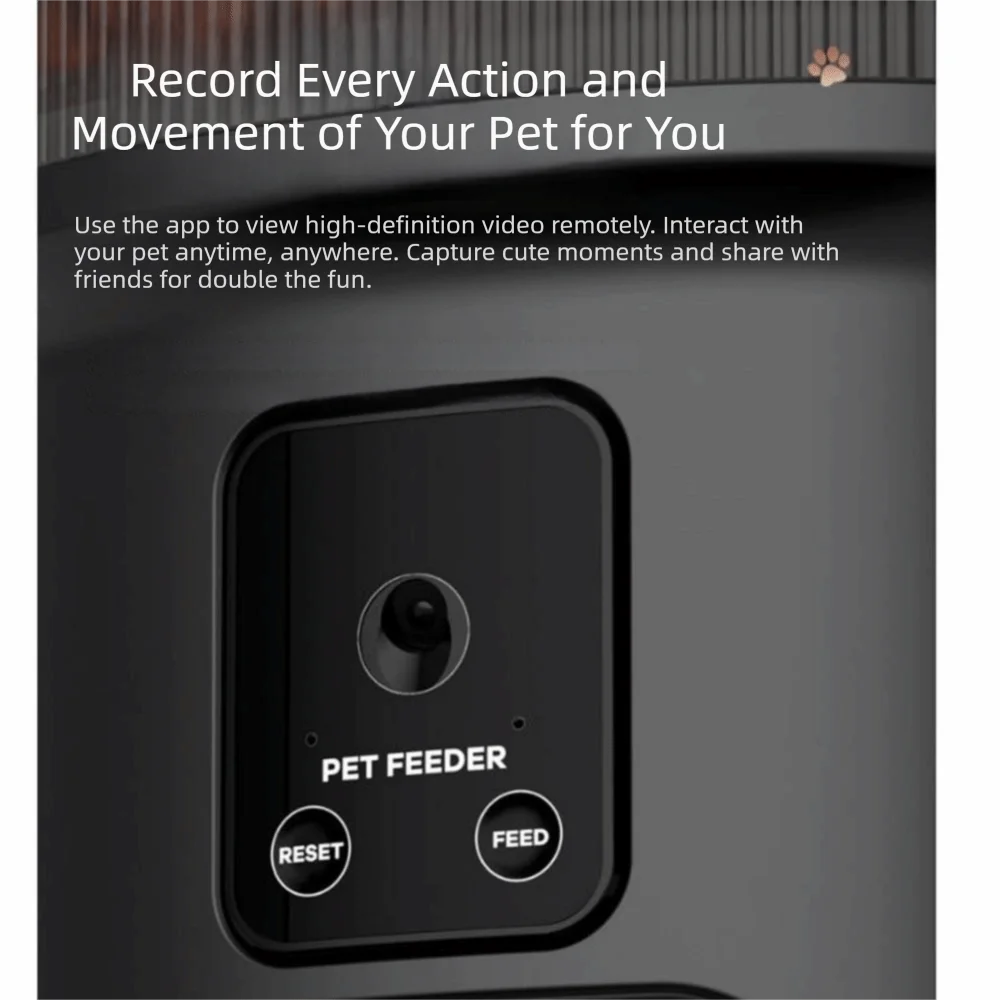 Smart Large-Capacity Automatic Pet Feeder Pawnests