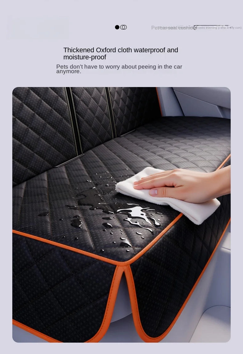 Waterproof Pet Back Seat Cover Pawnests