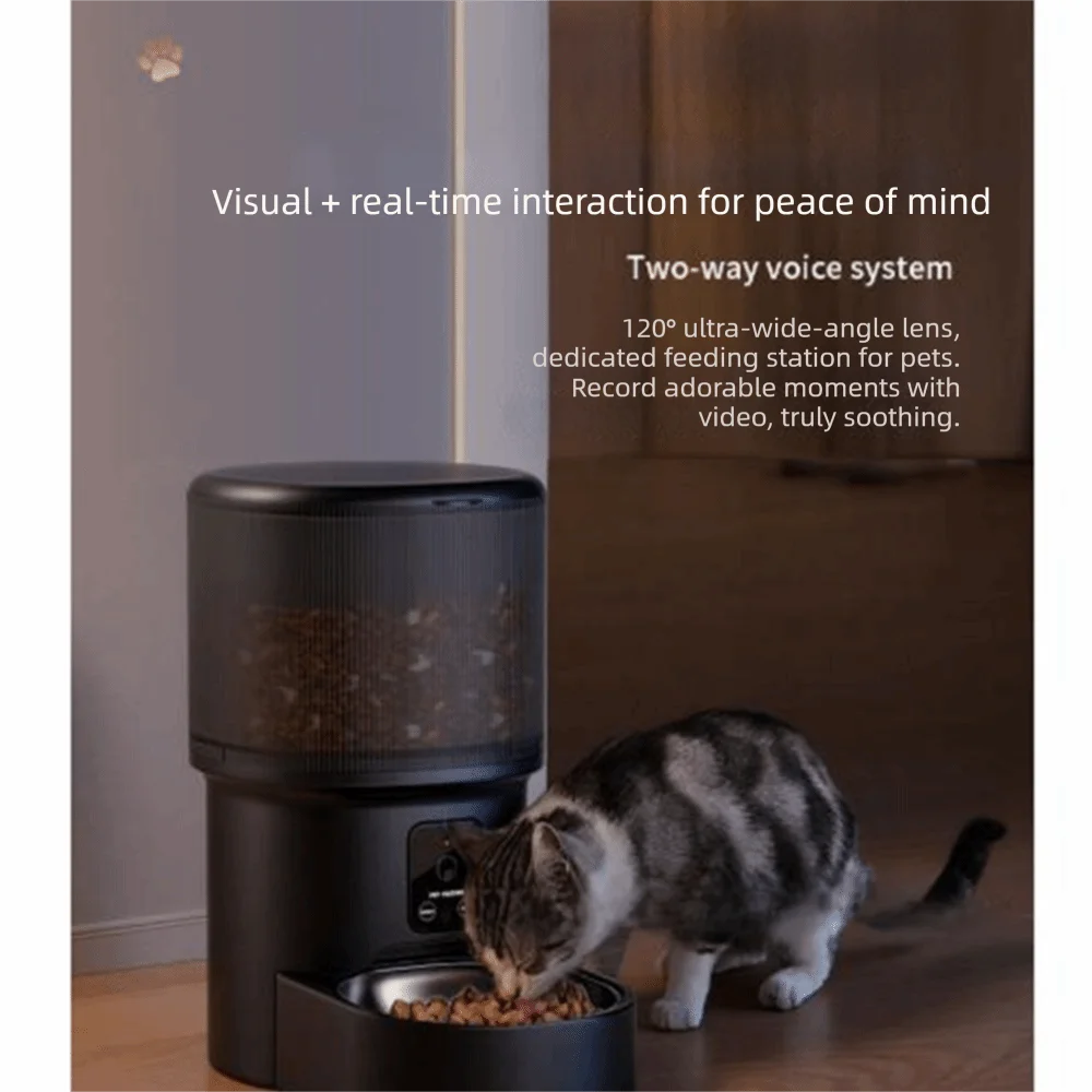 Smart Large-Capacity Automatic Pet Feeder Pawnests