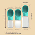 Portable Leakproof Dog Water Bottle Pawnests