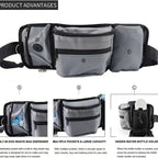 Reflective Outdoor Dog Training Waist Bag Pawnests