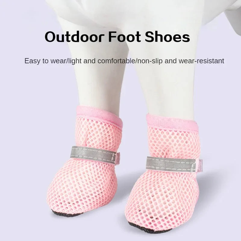 4pc Non-Slip Breathable Dog Boots Pawnests
