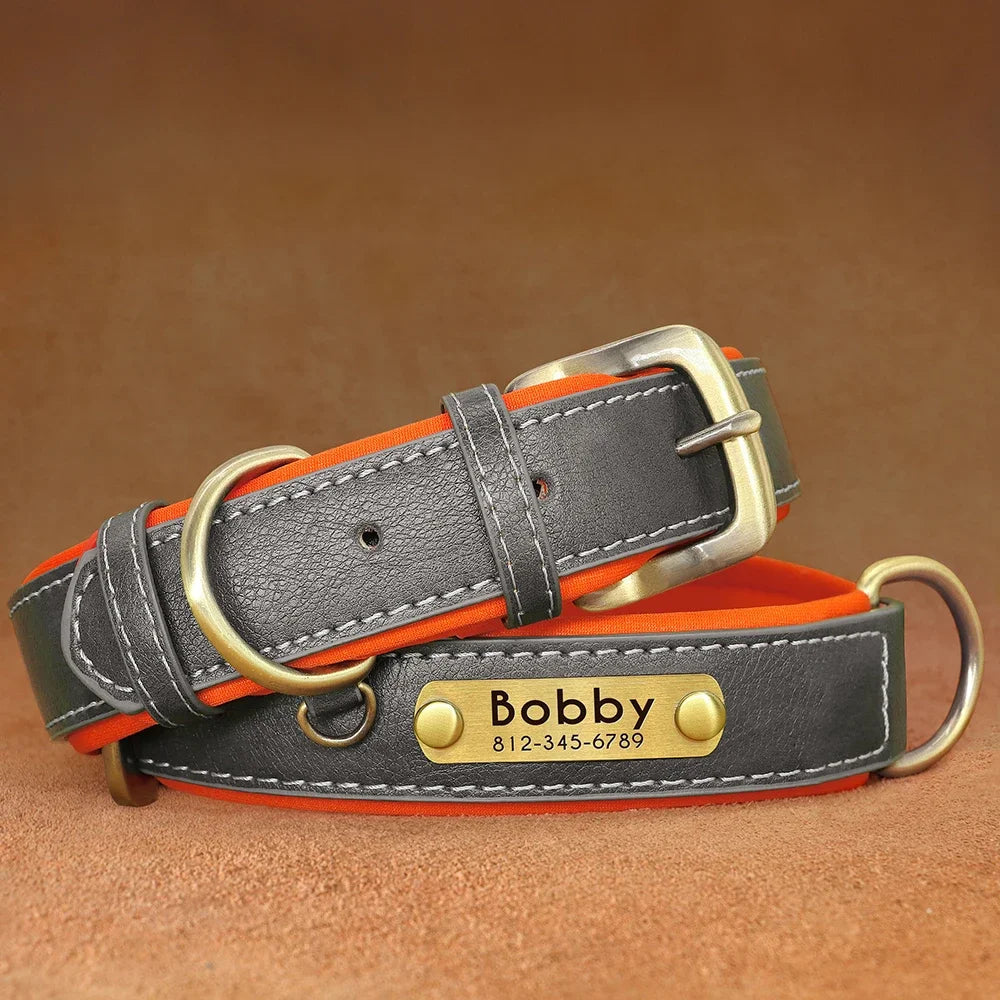 PawNests Choice: The Signature Leather Collar Best of Premium Pet Comfort Pawnests