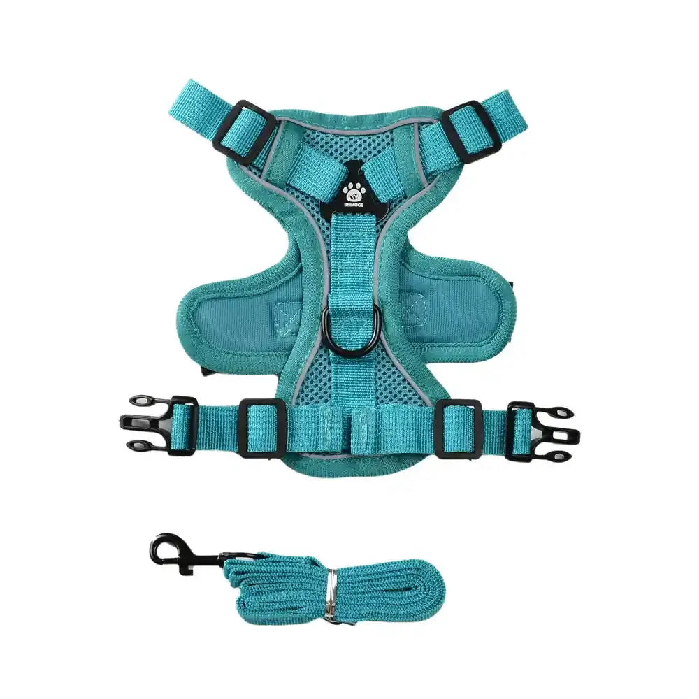 Pawnests Aura | Reflective Breathable Pet Harness & Leash Set Pawnests
