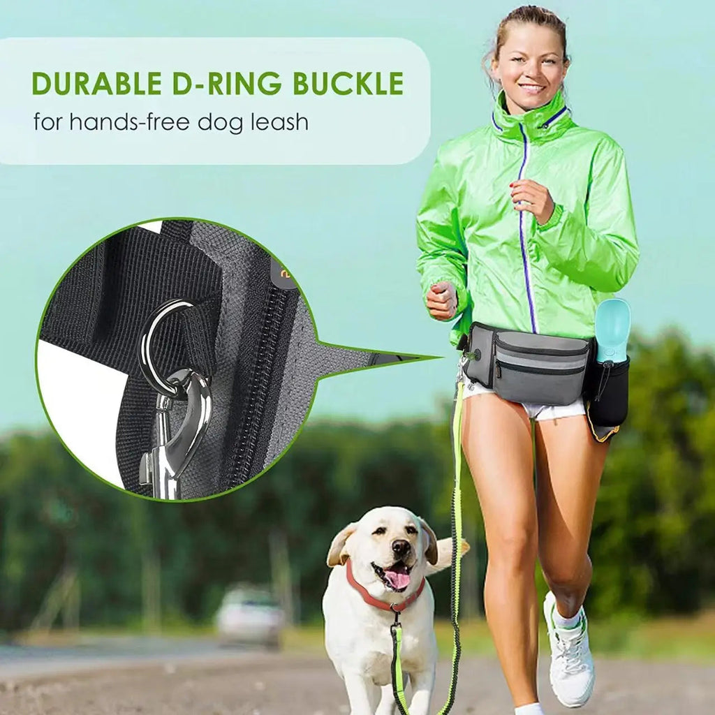 Reflective Outdoor Dog Training Waist Bag Pawnests