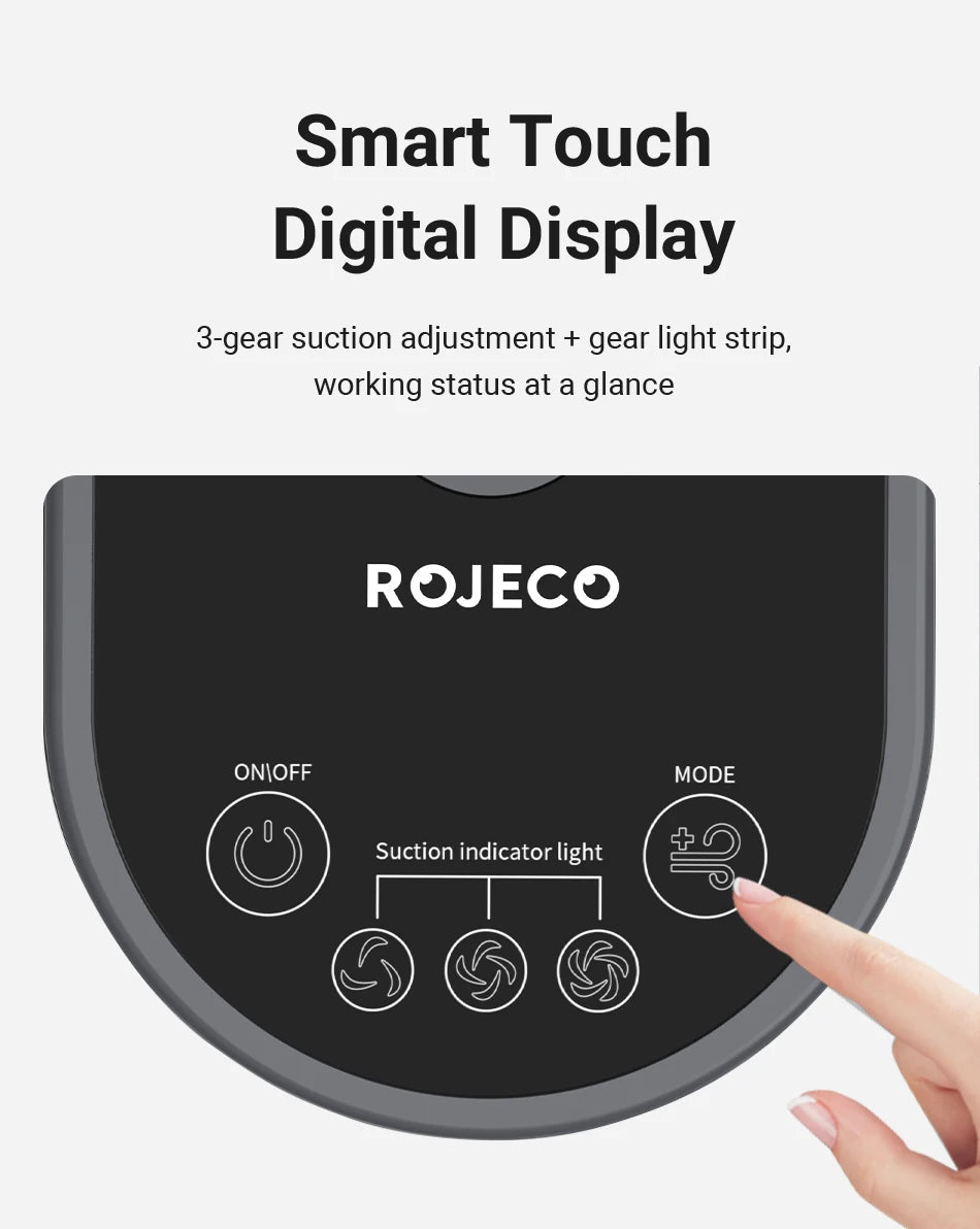 ROJECO 5-in-1 Smart Pet Grooming Vacuum Pawnests