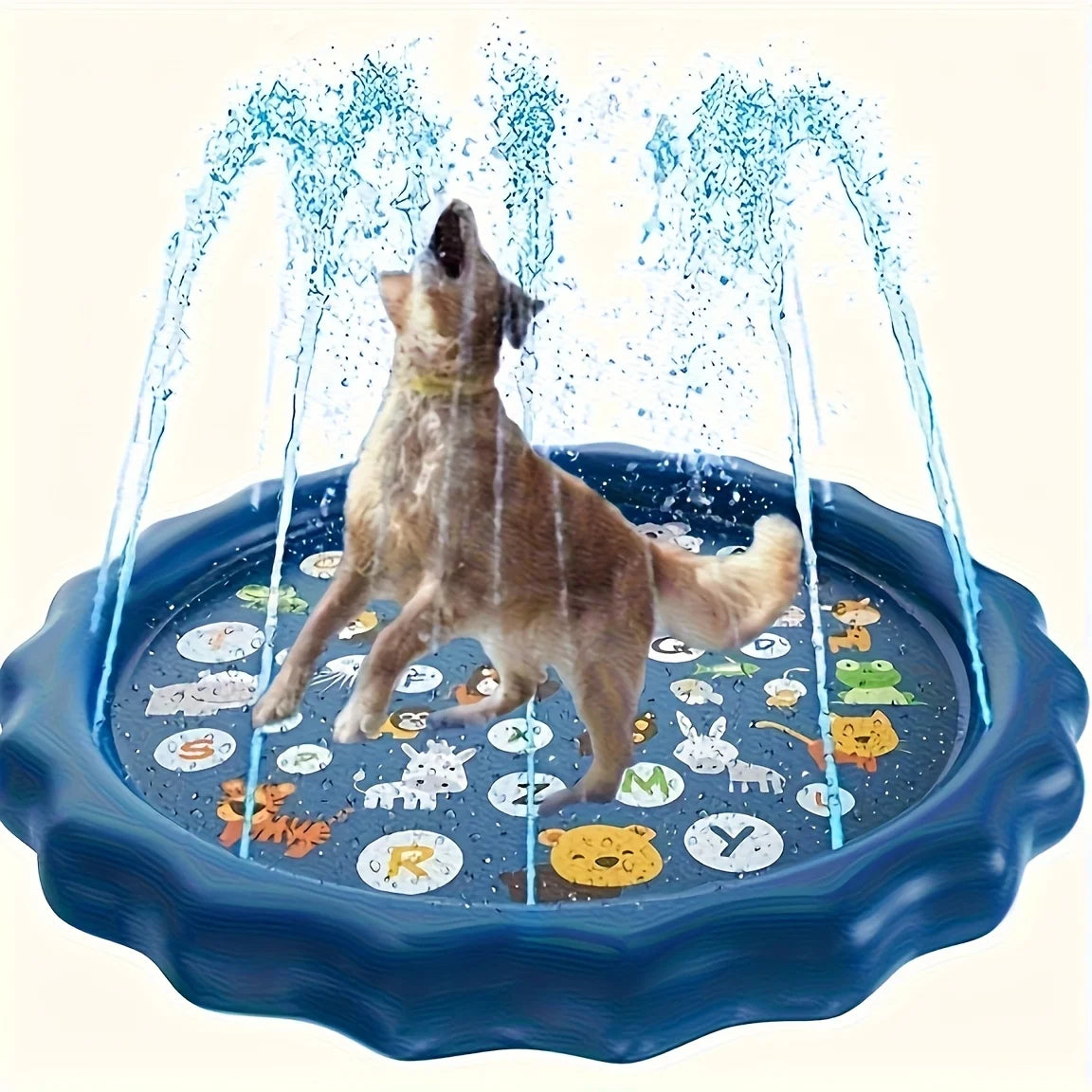 Outdoor Spray & Cool Pet Bath Basin Pawnests