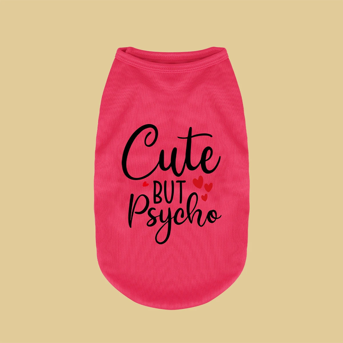 Cute but Psycho - Summer Vest for Dog and cat Pawnests