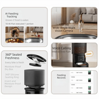 Smart Large-Capacity Automatic Pet Feeder Pawnests