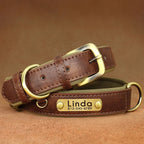 PawNests Choice: The Signature Leather Collar Best of Premium Pet Comfort Pawnests