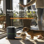 VisionFeeder | Dual-WiFi Smart Pet Feeder with Camera Pawnests