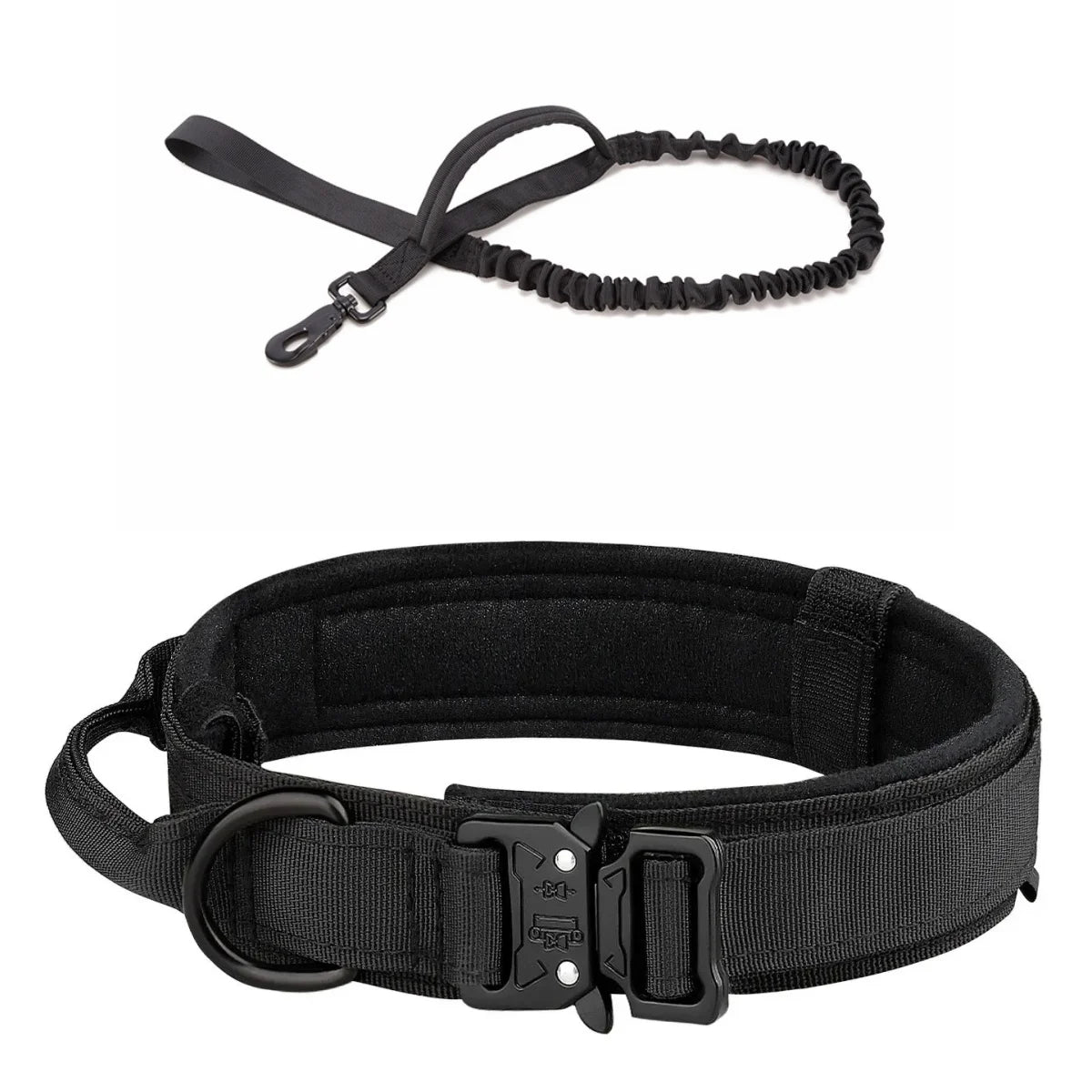 High quality Heavy-Duty Tactical Dog Collar & Leash S Pawnests
