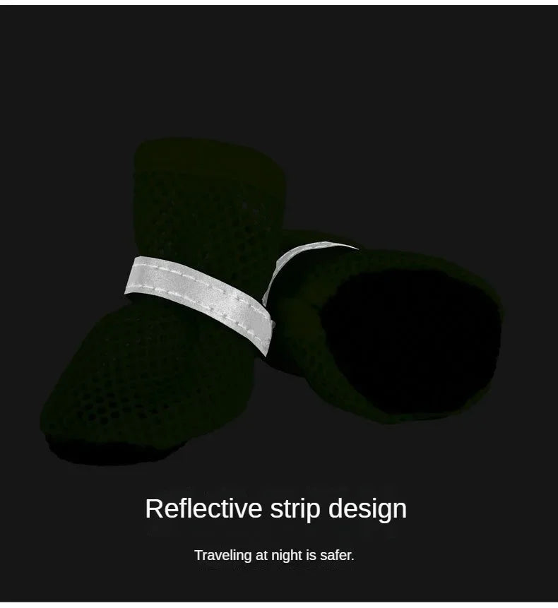 4pc Non-Slip Breathable Dog Boots Pawnests