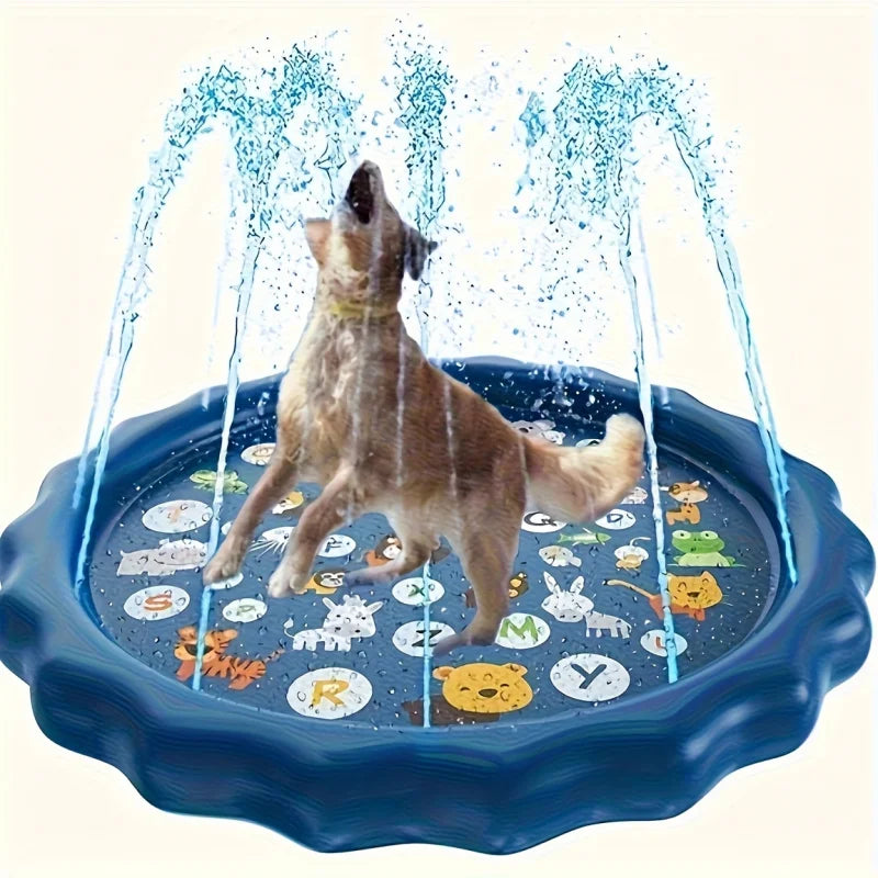 Outdoor Spray & Cool Pet Bath Basin Pawnests