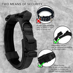 High quality Heavy-Duty Tactical Dog Collar & Leash S Pawnests