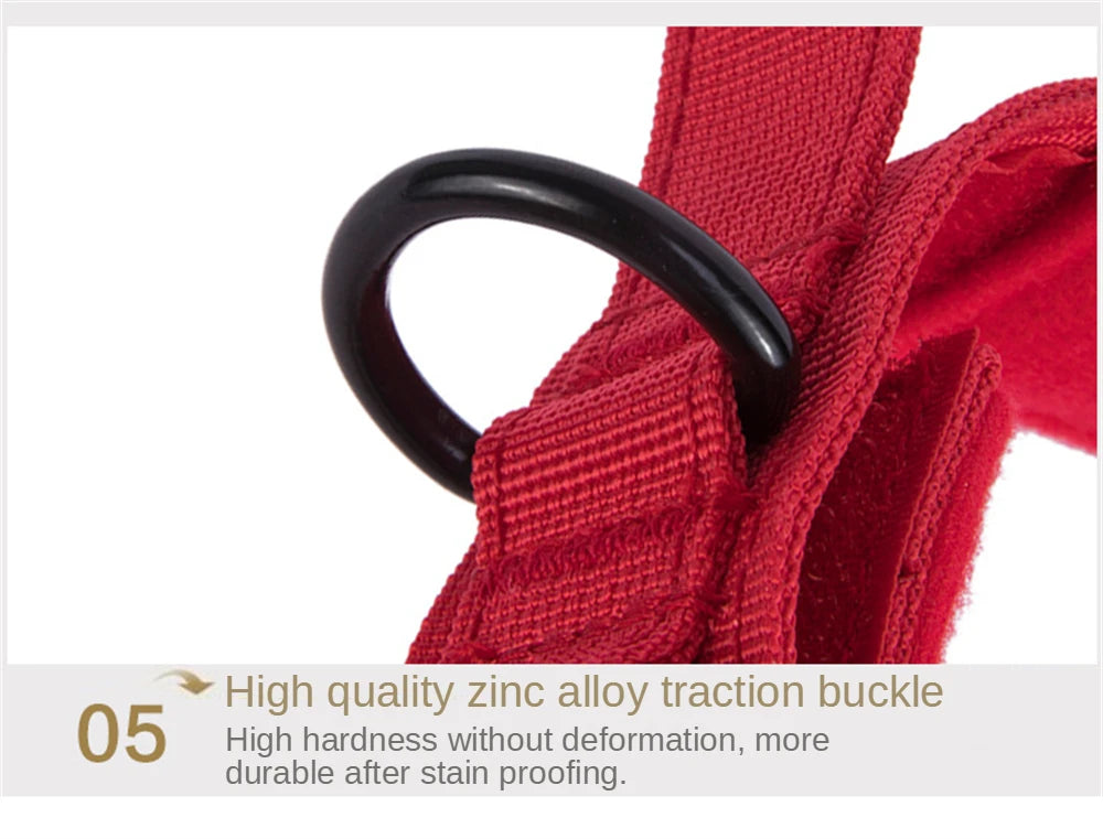 High quality Heavy-Duty Tactical Dog Collar & Leash S Pawnests