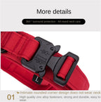 High quality Heavy-Duty Tactical Dog Collar & Leash S Pawnests