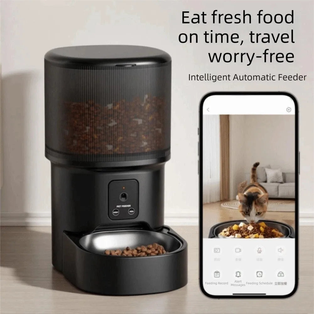 Smart Large-Capacity Automatic Pet Feeder Pawnests