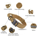High quality Heavy-Duty Tactical Dog Collar & Leash S Pawnests