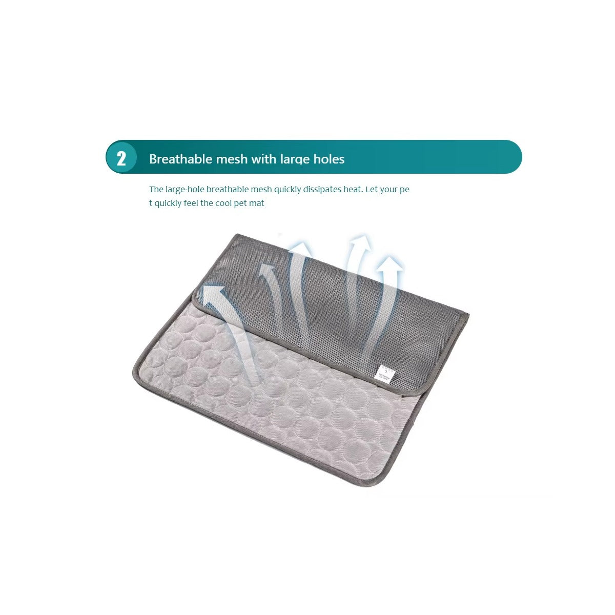 Dog cooling mat product information — premium ice silk pet mat | Pawnests