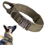 High quality Heavy-Duty Tactical Dog Collar & Leash S Pawnests