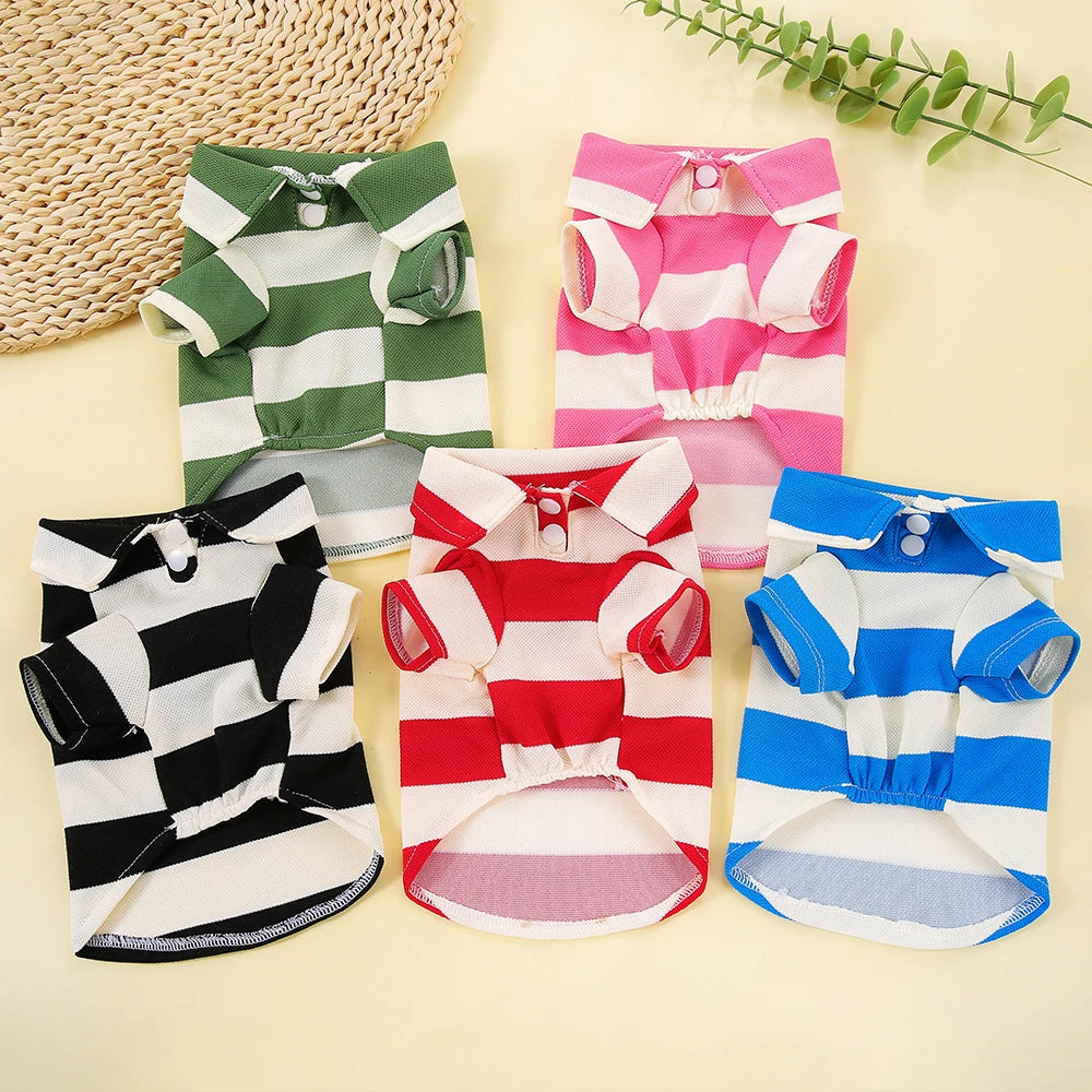 Casual Pet Polo Shirt Pawnests