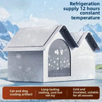 All-Season Pet Cooling Ice House Pawnests
